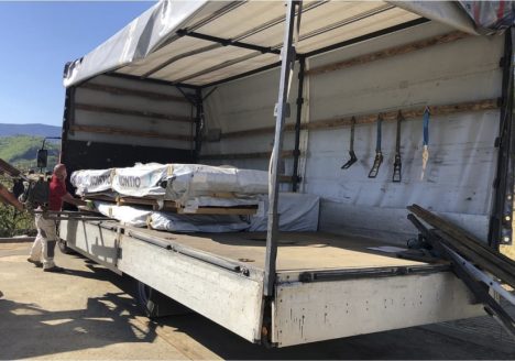 Dovoz karavanu z Nemecka