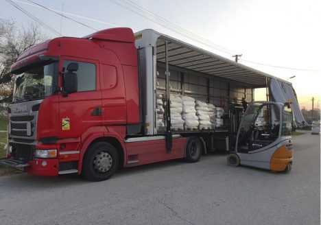 Preprava kávy z Nemecka