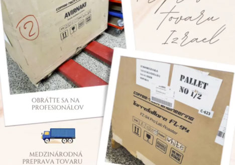 Dovoz tovaru na paletách